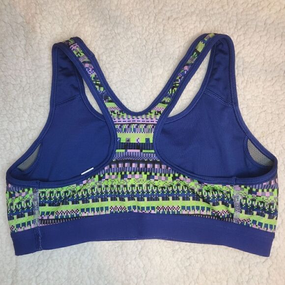 Nike Other - Nike Pro Dri-Fit Women's Sports Bra Blue/Green Purple Size M